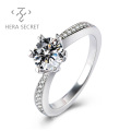 Factory Outlet Round Brilliant Cut Diamond Ring For Men Luxurious Diamond Ring